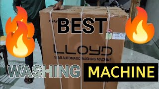 Unboxing best Lloyd Washing Machine 11kg Unit  Low Price Best Washing Machine [upl. by Keppel]