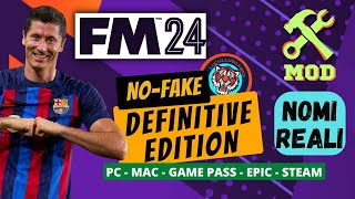 NO FAKE DEFINITIVE EDITION FM24  NOMI REALI E STAFF AJAX  FOOTBALL MANAGER 2024 TUTORIAL [upl. by Ashli]