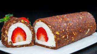 Without baking The roulade recipe that can bring me gold medal at any competition [upl. by Annasus]