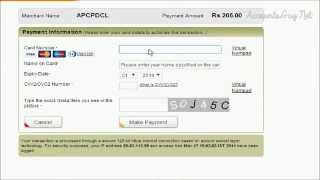 Pay Electricity Bill through SBI website using ATM Card [upl. by Nnaylloh825]