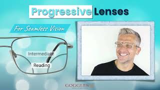 Progressive Eyeglasses  GOGGLES4U [upl. by Yenatirb531]