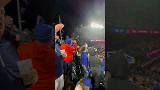 Mets fans sing along to Don’t Stop Believing Journey mlb metsnation lgm [upl. by Leibrag]