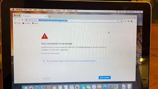 Apple Macbook Your internet Connection is Not Private Issue Quick amp Easy Fix apple macbook diy [upl. by Yakcm]
