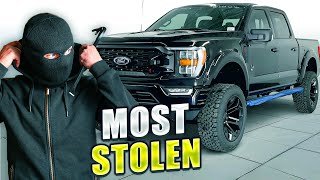 Top 10 Most STOLEN Cars in America  Is Your Car On The List [upl. by Ais515]