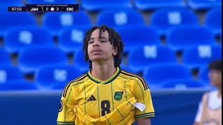 Jamaica 03 Cost Rica Concacaf U20 Championship Match Reaction [upl. by Harty851]