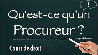 Les Métiers du Droit  Procureur magistrat du parquet [upl. by Barrett967]