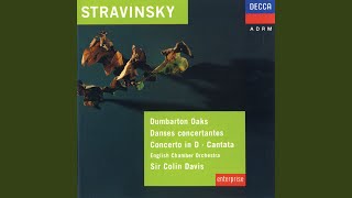 Stravinsky Danses Concertantes for Chamber Orchestra 4 Pas de Deux [upl. by Noyart433]