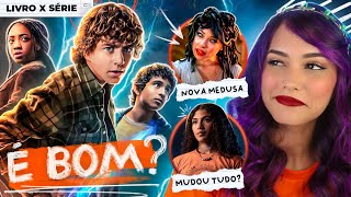 PERCY JACKSON É BOM MESMO 👀  Análise Episódios 01 02 e 03  Livro x Série [upl. by Camfort]