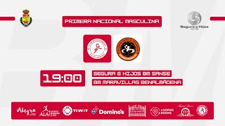 SEGURA E HIJOS BM SANSE vs BALONMANO MARAVILLAS BENALMÁDENA [upl. by Urbain]