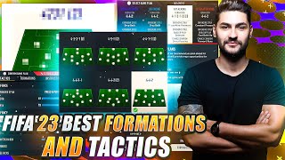 FIFA 23 BEST META FORMATIONS amp TACTICS in ULTIMATE TEAM TOP 4 FORMATIONS TO PICK FOR EVERY GAMEPLAN [upl. by Nylyahs937]