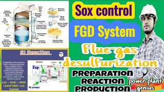 Flue gas desulfurization in power plant।।Sox control methods ।।Flue gas treatment plant [upl. by Pendergast]