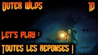 Outer wilds  Echo of the eye Lets play  Ep 10 Toutes les réponses [upl. by Margy988]