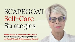 10 SelfCare Strategies for Family Scapegoats scapegoat toxicfamily selfcare [upl. by Inor]