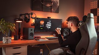 How To Light Your Desk Setup amp Workspace  Philips Hue Smart Lights Setup [upl. by Ecnatsnok251]