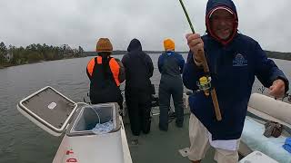 Nov 102024 Crappie fishing lake Oconee [upl. by Stuckey713]