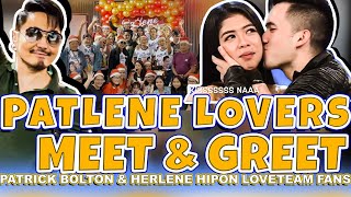 MEET AND GREET SA MGA SOLIDONG PATLENE LOVERS FANS CLUB l WILBERT TOLENTINO X HERLENE HIPON [upl. by Sylvia]