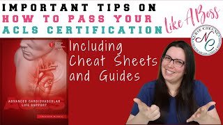 ACLS CERTIFICATION  IMPORTANT TIPS TO PASS THE ACLS CERTIFICATION LIKE A BOSS CHEAT SHEET GUIDE [upl. by Daisy]