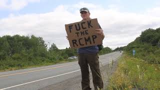 Protesting against the RCMP [upl. by Annam]