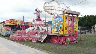 Montajes de atracciones de feria en Barakaldo Jaiak Karmenak 2023 [upl. by Ellenehs]