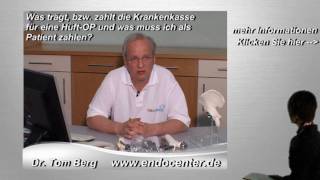 Was trägt bzw zahlt die Krankenkasse für eine HüftOP und was muss ich als Patient zahlen [upl. by Rustin558]