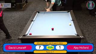 IPA ProAm Event 3  STEVE TRAN V MICK REARDEN [upl. by Anahsor]