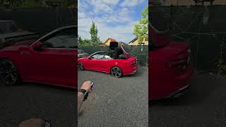 2023 Audi A5 Cabriolet  roof down amp roof up [upl. by Manvel490]