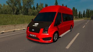 ETS 2 Mod Ford Transit 2010 v11  Euro Truck Simulator 2 131 [upl. by Aniar335]