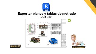 Curso Revit 2025  ARQ  Sesión 50  Como hacer PLANOS para IMPRIMIR en PDF👨‍🏫 [upl. by Akeihsat]