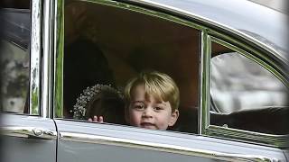 Le prince George en pleurs au mariage de Pippa Middleton [upl. by Polivy61]