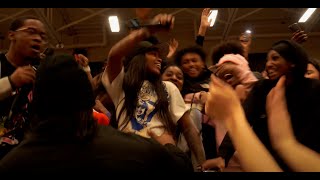 Kaash Paige Surprises Her High School During Their Pep Rally [upl. by Einej]