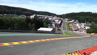 Spa 2012 Eau Rouge Gold 3 The Start Oh My God [upl. by Aizirtap]