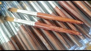 Brushes For Acrylic Nails 20 Kolinsky Round Brush [upl. by Mast141]