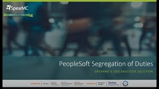 PeopleSoft Segregation of Duties SOD Analyzer SpearMC Sep 2024 [upl. by Vance766]