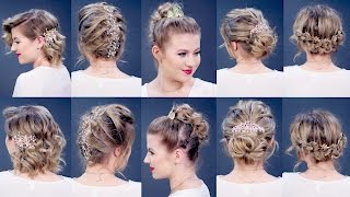 5 ELEGANT PROM HAIRSTYLES  Milabu [upl. by Louis]