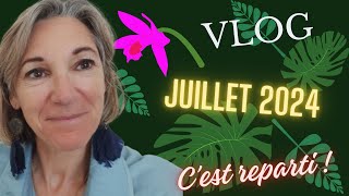 VLOG  Mi Juillet 2024  Je confectionne une Bâche Promenade Tarte et Coupe de cheveux [upl. by Alludba245]