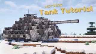 How to build your first working Tank  Valkyrien Skies Clockwork [upl. by Anglo432]