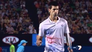 Australian Open Finals 2012 Novak Djokovic V Rafael Nadal Highlights [upl. by Enieledam]