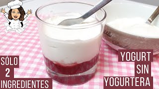 COMO hacer YOGURT Natural CREMOSO [upl. by Devaj]