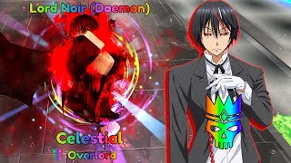 Max Tree Overlord Diablo Showcase in Anime Last Stand Roblox Lord Noir Daemon [upl. by Yorker]