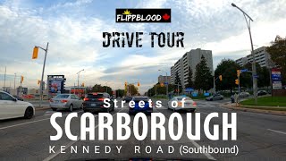 Streets of SCARBOROUGH  Kennedy Road southbound  Virtual Driving Tour  2021 [upl. by Ahsehat]