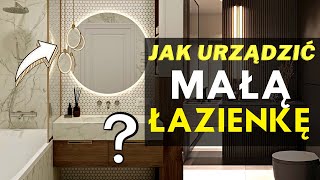 MAŁA ŁAZIENKAJAK URZĄDZIĆ MAŁĄ ŁAZIENKĘTRIKI DO MAŁEJ ŁAZIENKITO WARTO ZROBIĆ W ŁAZIENCE [upl. by Gagliano262]