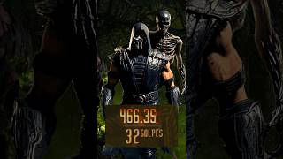 MK1 COMBO Noob Saibot 466 noobsaibot mortalkombat mk1 short combo FightingGames [upl. by Wichman]