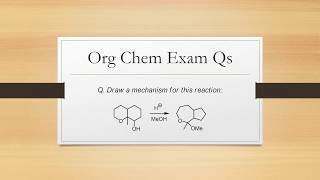 Mechanism question  carbocation rearrangement [upl. by Aila]