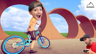 FATHER SON BIKING VIDEO GAME  The Death Loop [upl. by Grosvenor442]