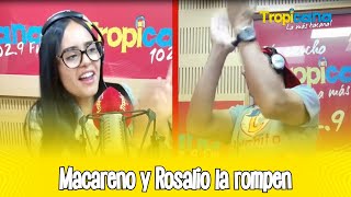 Macareno y Rosalio la rompen en el humor [upl. by Kipp]