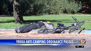 Yreka anticamping ordinance passes [upl. by Notgnilliw892]