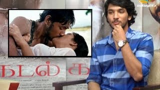 Thulasi and Gautham On Lip Lock Making  Kadal  Interview  Mani Ratnam  AR Rahman [upl. by Aoh652]