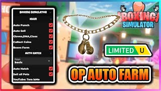 UGC LIMITED Boxing Simulator Script  OP AUTO FARM Golden Chain [upl. by Kassi]