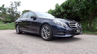 2014 MercedesBenz E 200 Avantgarde StartUp and Full Vehicle Tour [upl. by Ahsercul]