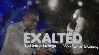 Nathaniel Bassey  Exalted cover ApGrace Lubega worshipmusic WorshippersHeart01 [upl. by Philemon719]